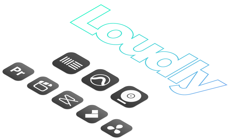 Illustration of Loudly and his partnerships